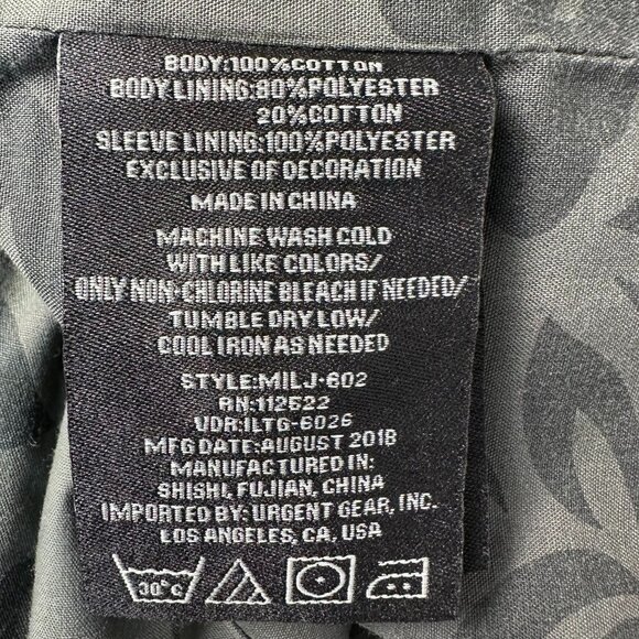 Indigo Star Major Lightweight Patch Pockets Military Jacket , Size S, Olive - Picture 9 of 10